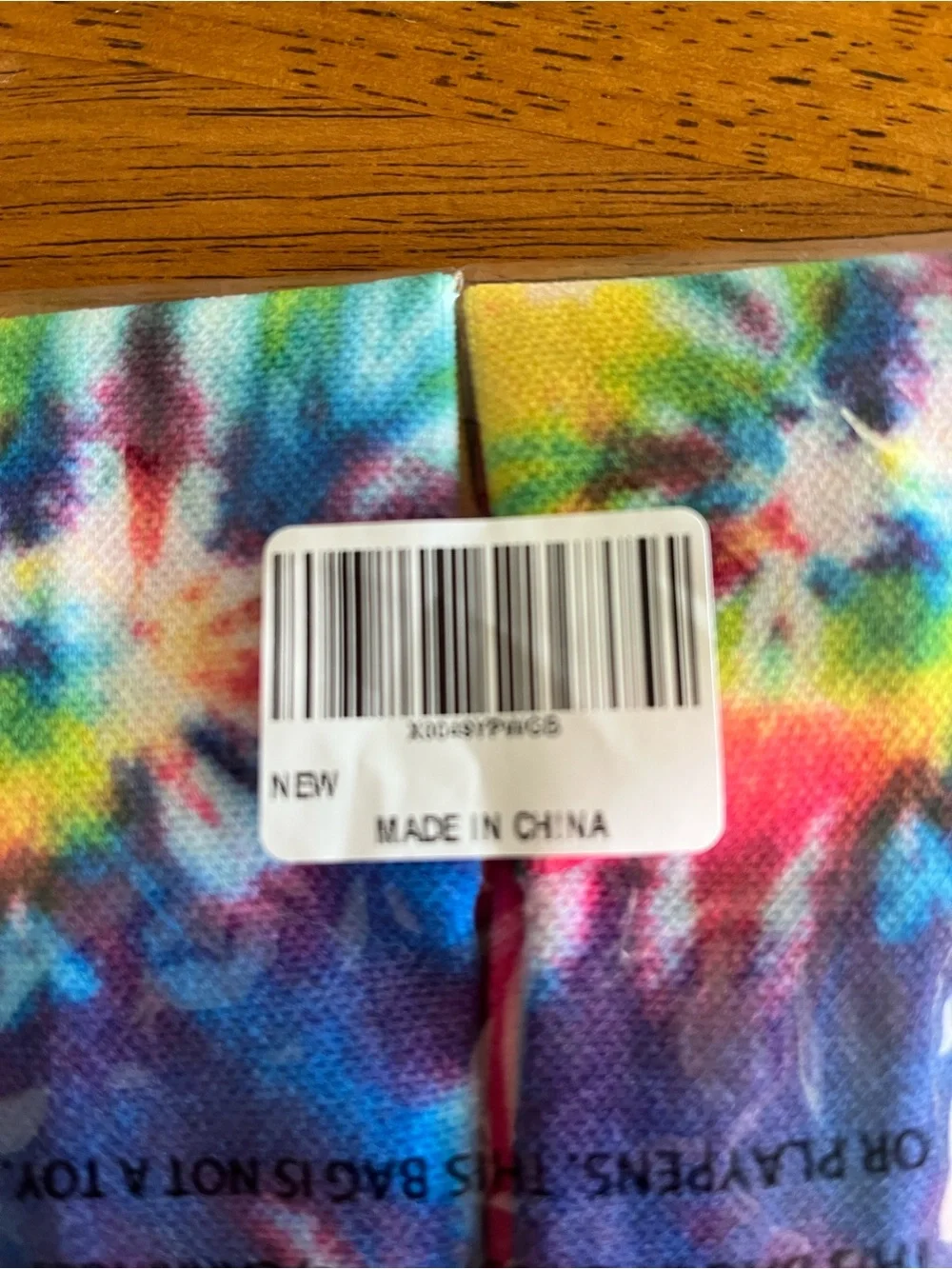 Knee-High Rainbow Tie-Dye Compression Socks - Multicolor